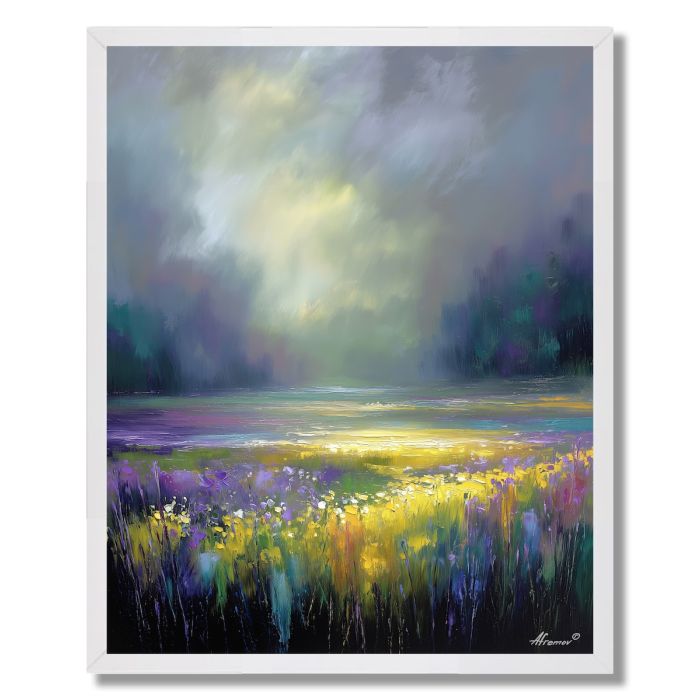 RAINBOW MEADOW - FRAMED