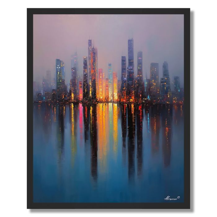 DREAMING SKYLINE - FRAMED
