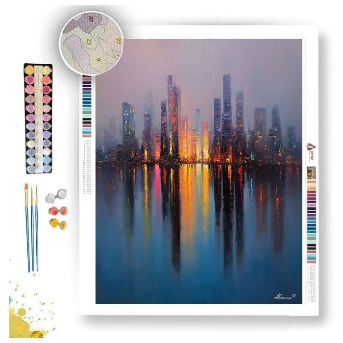 DREAMING SKYLINE - Paint by Numbers Full Kit
