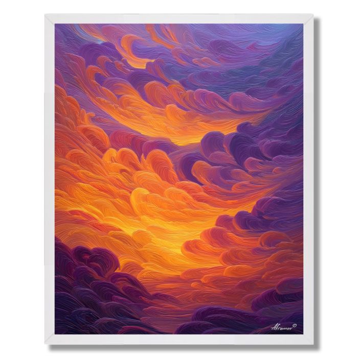 SUNSET RHYTHM - FRAMED