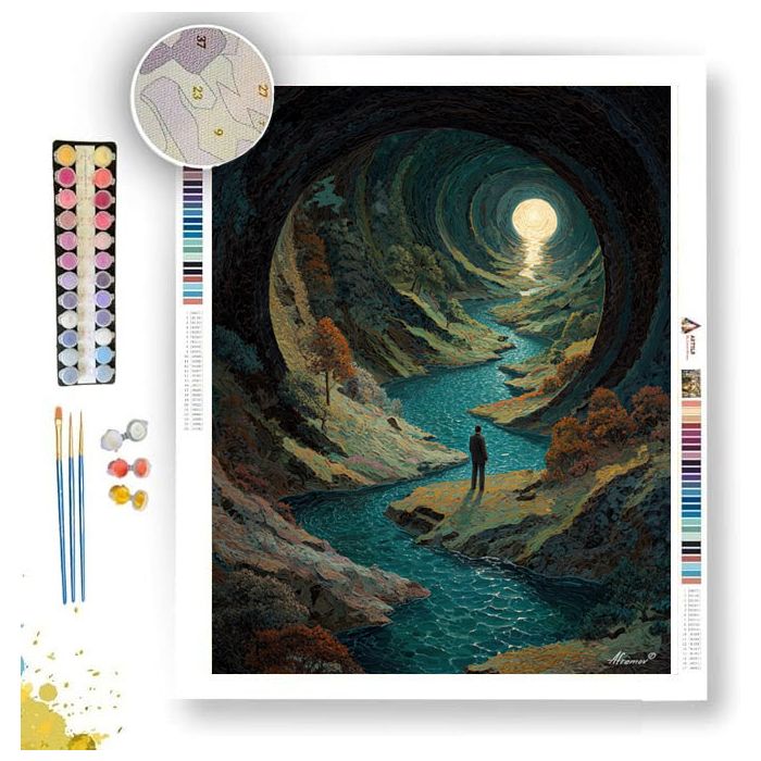 MYSTIC PASSAGE - Paint by Numbers Full Kit