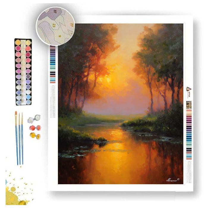 DAWN SYMPHONY - Paint by Numbers Full Kit