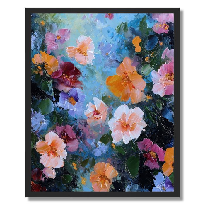 LUMINOUS GARDEN - FRAMED