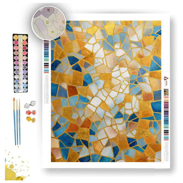 MORNING MOSAIC - Paint by Numbers Full Kit