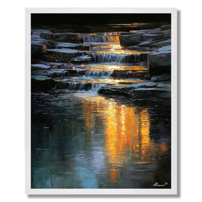 ECHOES OF WATER - FRAMED