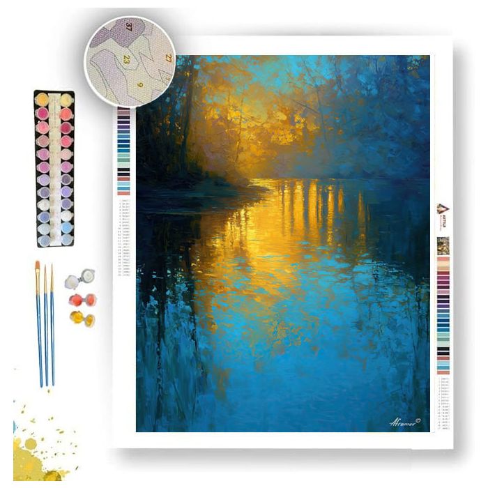 PEARL RIVER - Paint by Numbers Full Kit