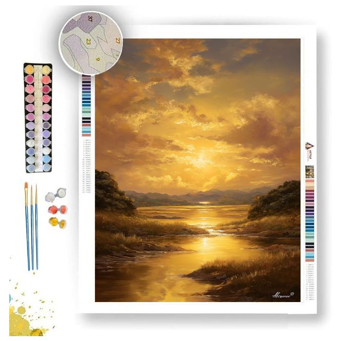 SOLAR SERENADE - Paint by Numbers Full Kit