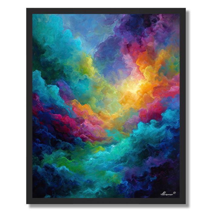 COLORFUL PRAYER - FRAMED