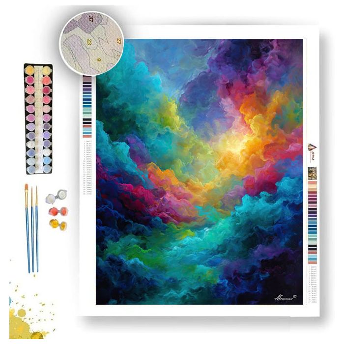 COLORFUL PRAYER - Paint by Numbers Full Kit