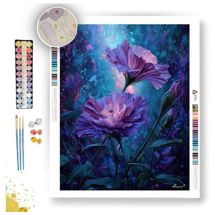 CELESTIAL BLOOM - Paint by Numbers Full Kit