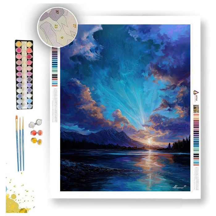 ECHO OF COLOR - Paint by Numbers Full Kit