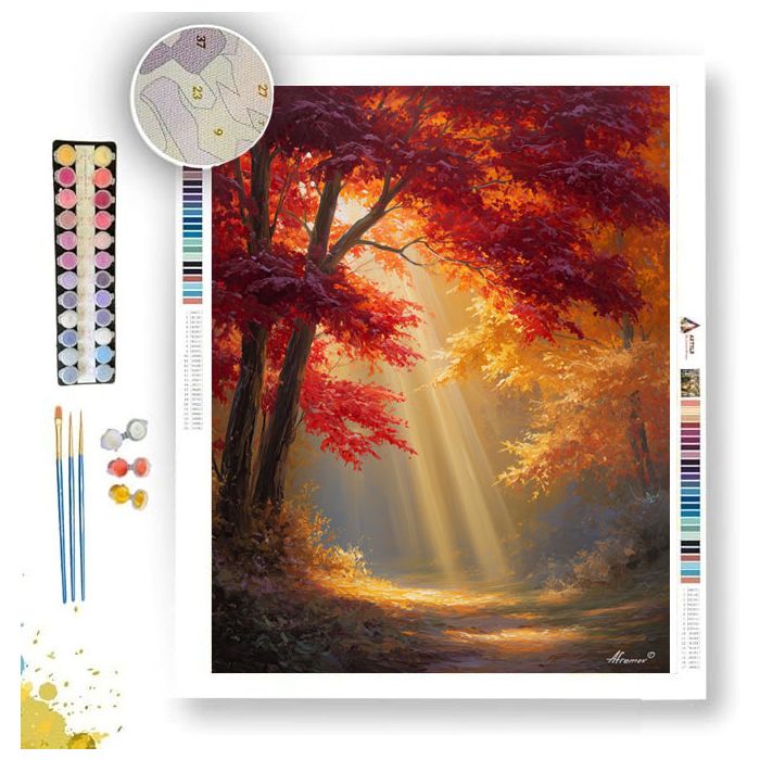 AUTUMN REVERENCE - Paint by Numbers Full Kit