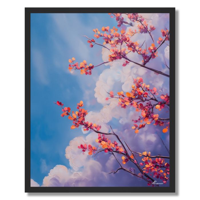 RISING BLOSSOMS - FRAMED