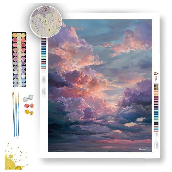 CLOUD GARDEN - Paint by Numbers Full Kit