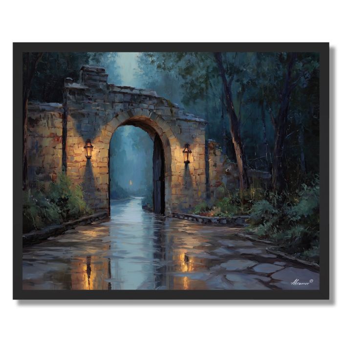 STONE GATEWAY - FRAMED