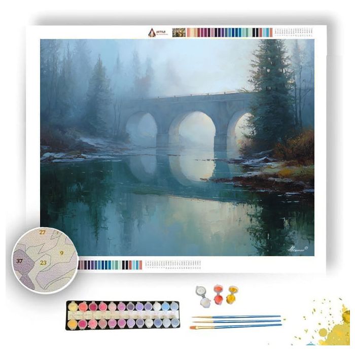 BRIDGE OF ECHOES - Paint by Numbers Full Kit