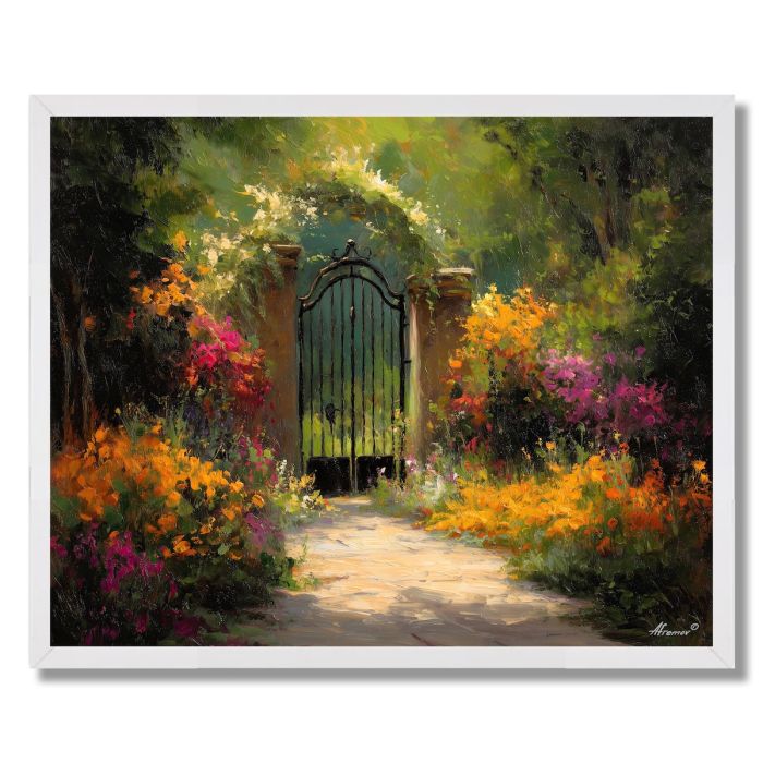 GARDEN GATEWAY - FRAMED
