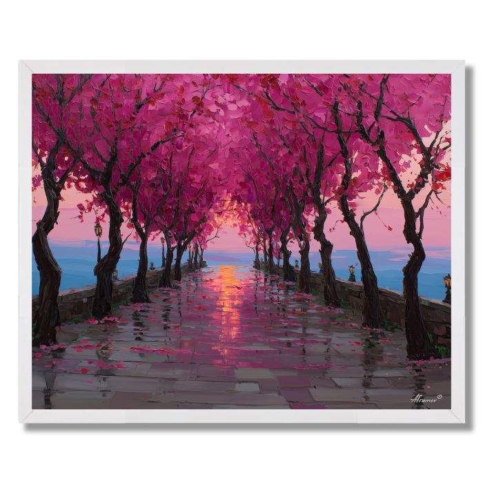 BLOSSOM PATHWAY - FRAMED