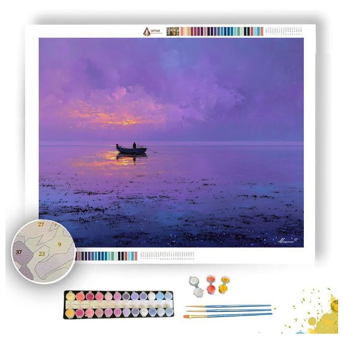 FISHERMANS RETURN - Paint by Numbers Full Kit