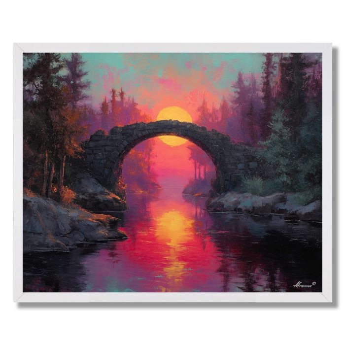 BRIDGE OF LIGHT - FRAMED