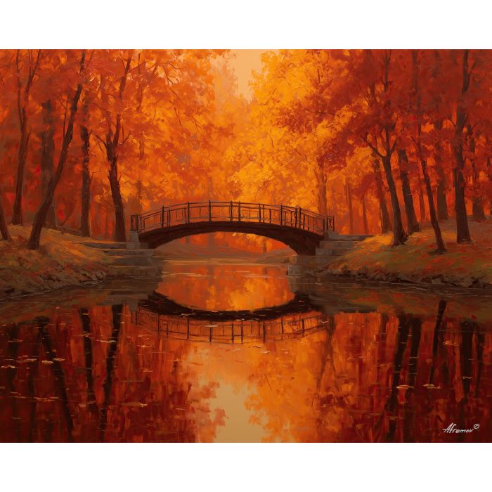 AUTUMN FOOTBRIDGE