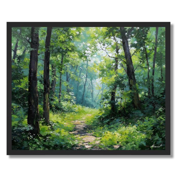 FOREST FOOTPATH - FRAMED