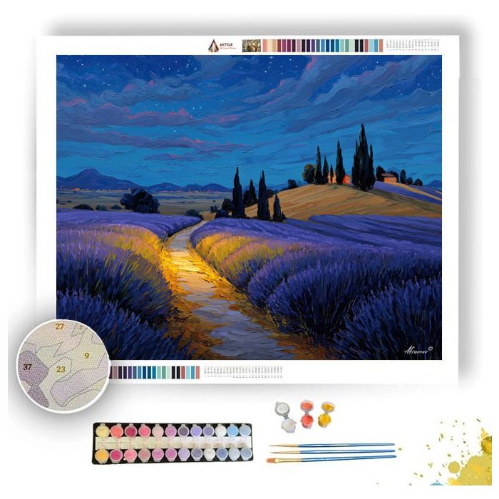 TWILIGHT PATH - Paint by Numbers Full Kit