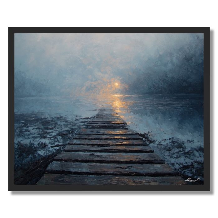 RIVER CROSSING - FRAMED