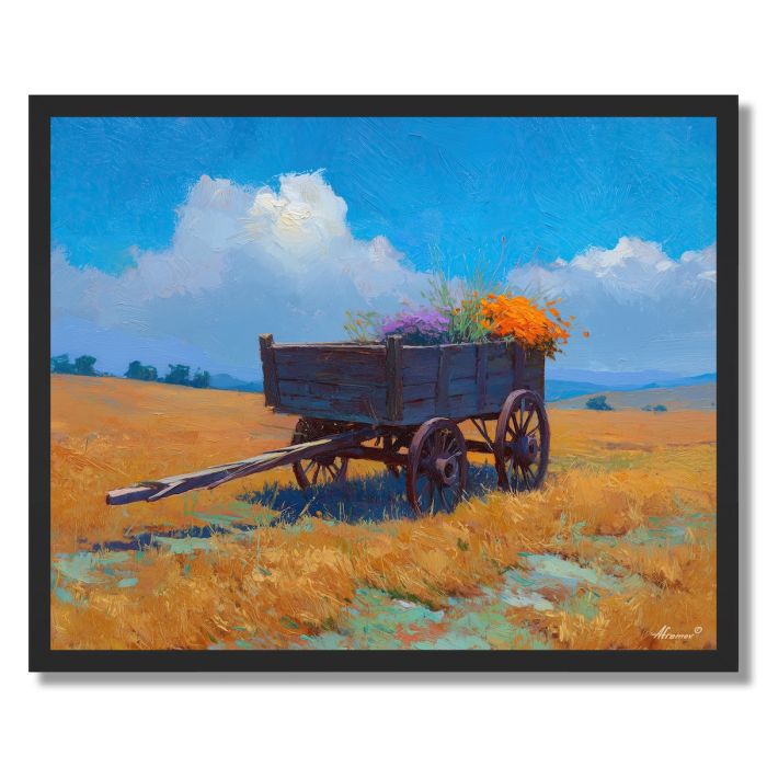 HARVEST CART - FRAMED