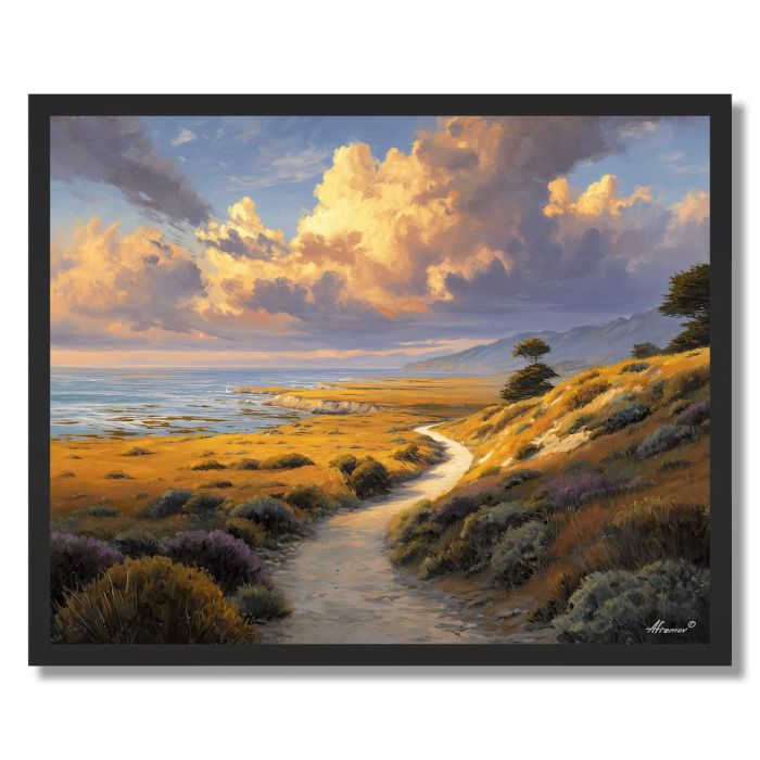 COASTAL ROAD - FRAMED