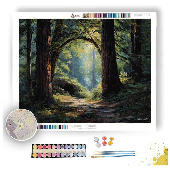 FOREST GATE - Paint by Numbers Full Kit