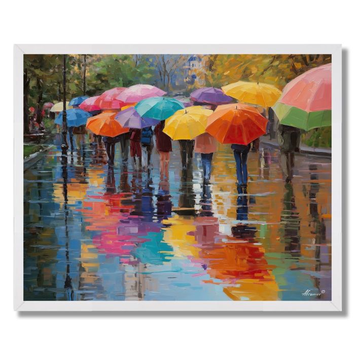 RAINY CITY PARK - FRAMED