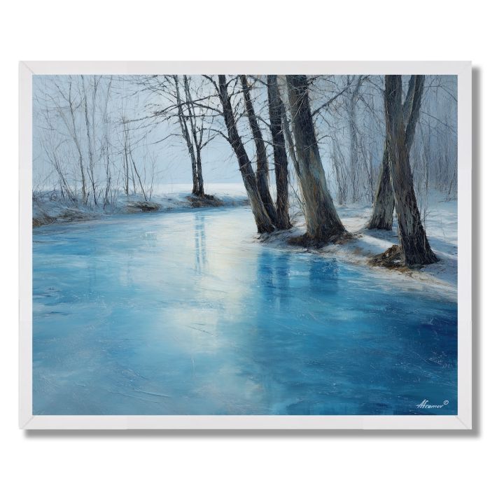 FROZEN STREAM - FRAMED