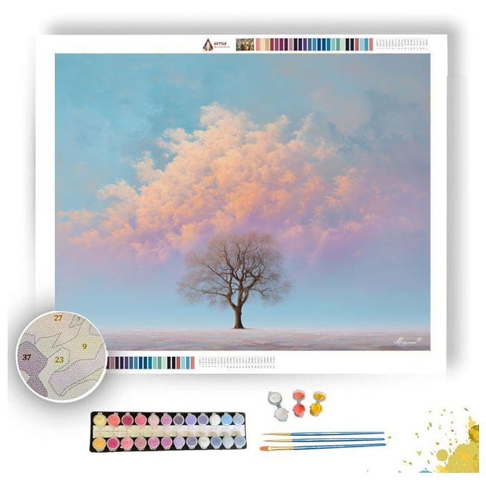 CLOUD TREE - Paint by Numbers Full Kit