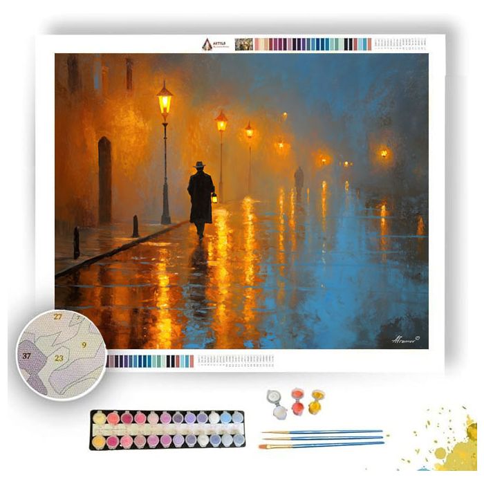 LANTERN WALK - Paint by Numbers Full Kit