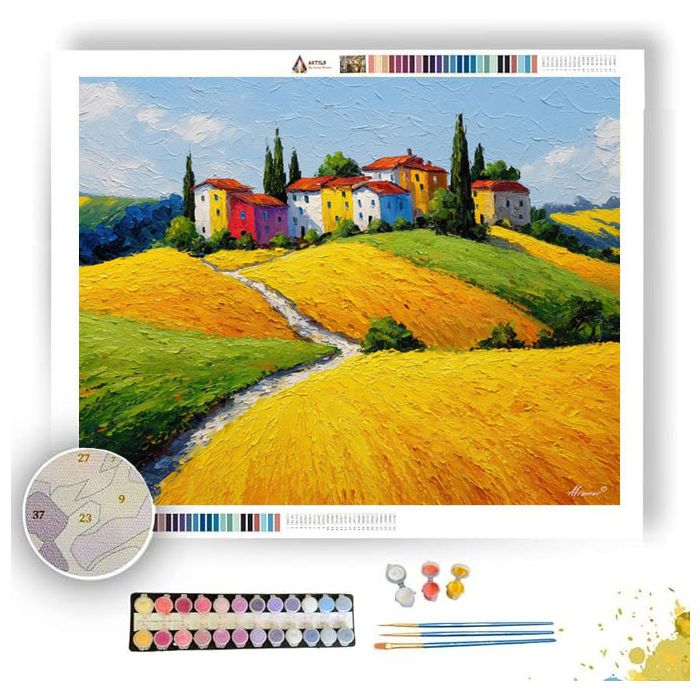 HARVEST VILLAGE - Paint by Numbers Full Kit