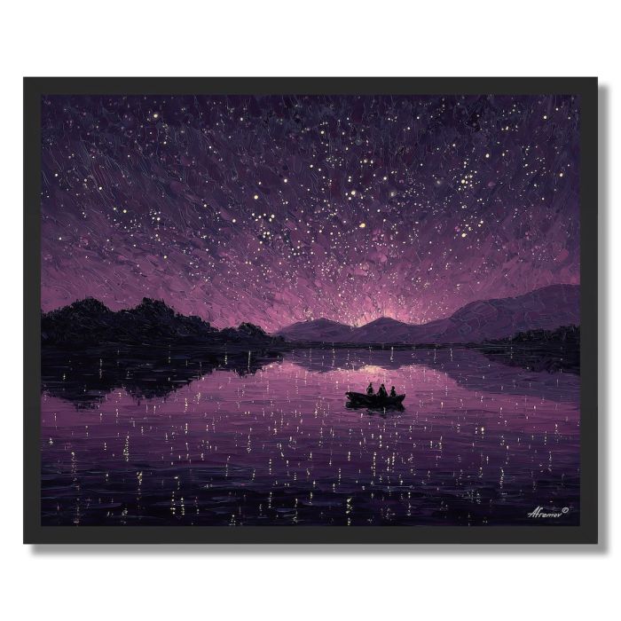 STARRY LAKE - FRAMED