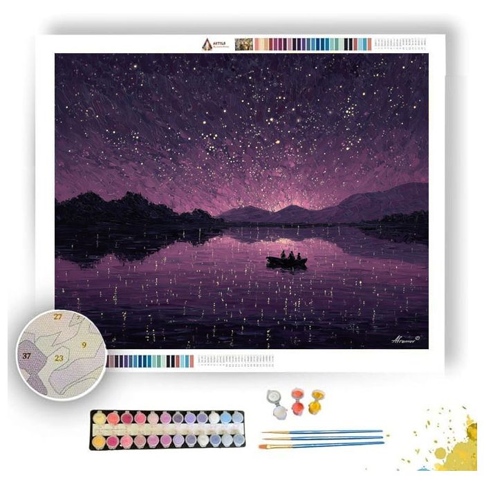 STARRY LAKE - Paint by Numbers Full Kit