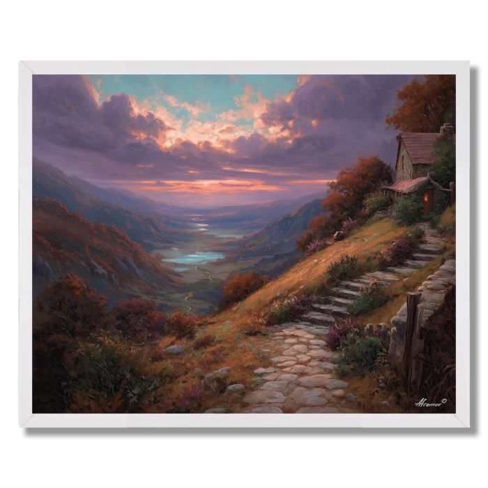 COTTAGE VIEWPOINT - FRAMED