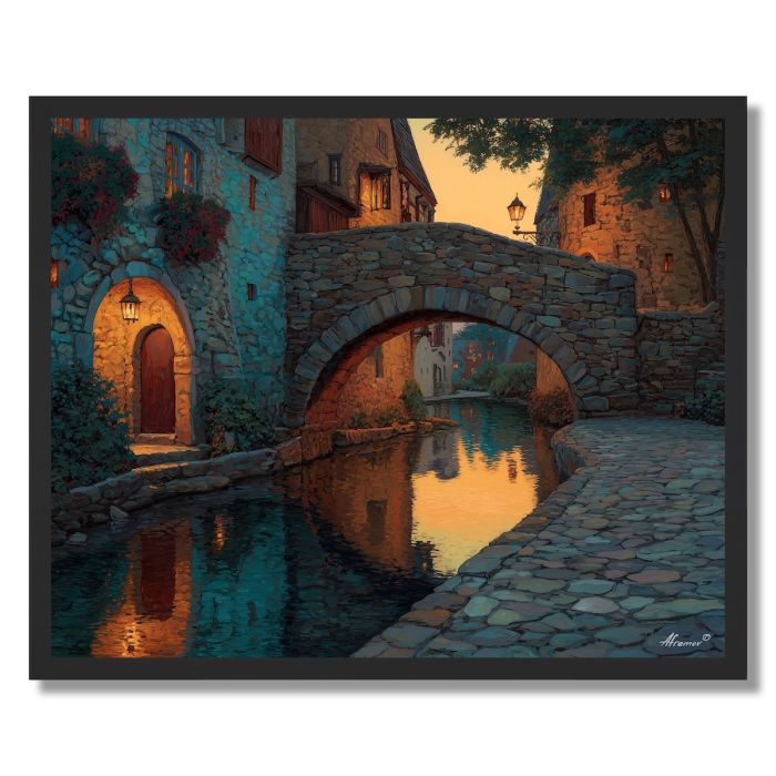 VILLAGE BRIDGEWAY - FRAMED