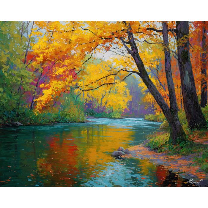 AUTUMN RIVER TURN
