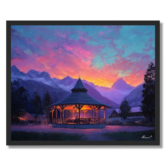 ALPINE MELODY - FRAMED