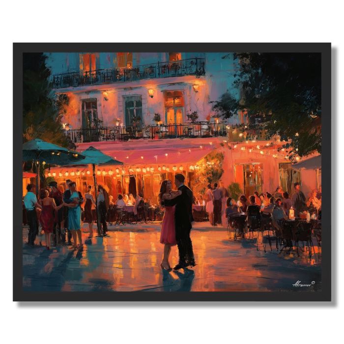 WALTZ UNDER THE STARS - FRAMED