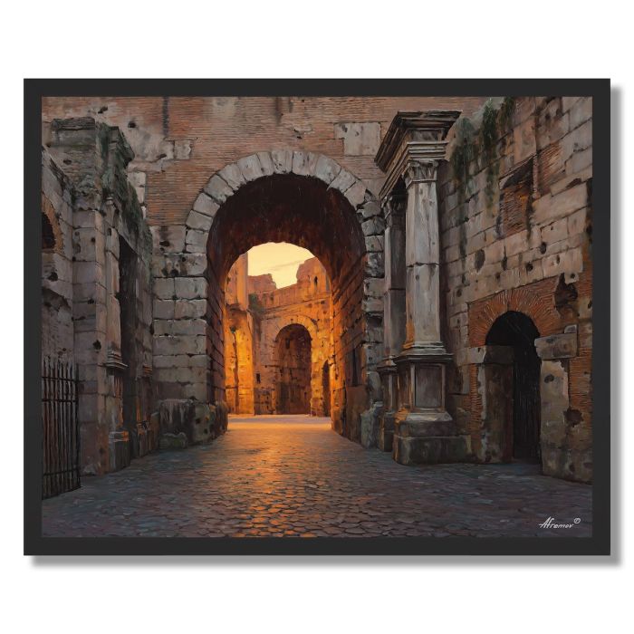 TRIER ARCHWAY - FRAMED