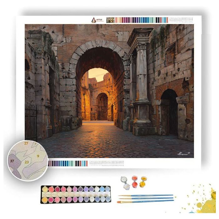 TRIER ARCHWAY - Paint by Numbers Full Kit
