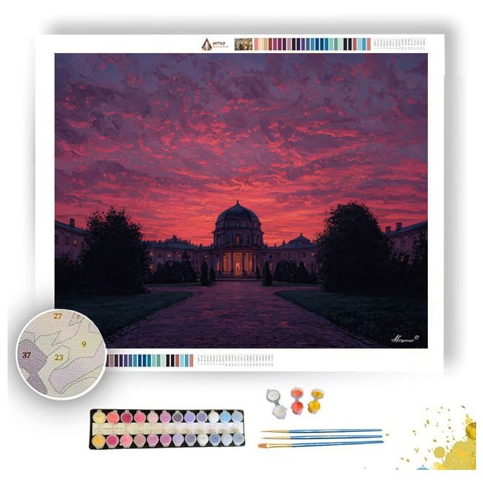 POTSDAM PALACE LIGHT - Paint by Numbers Full Kit