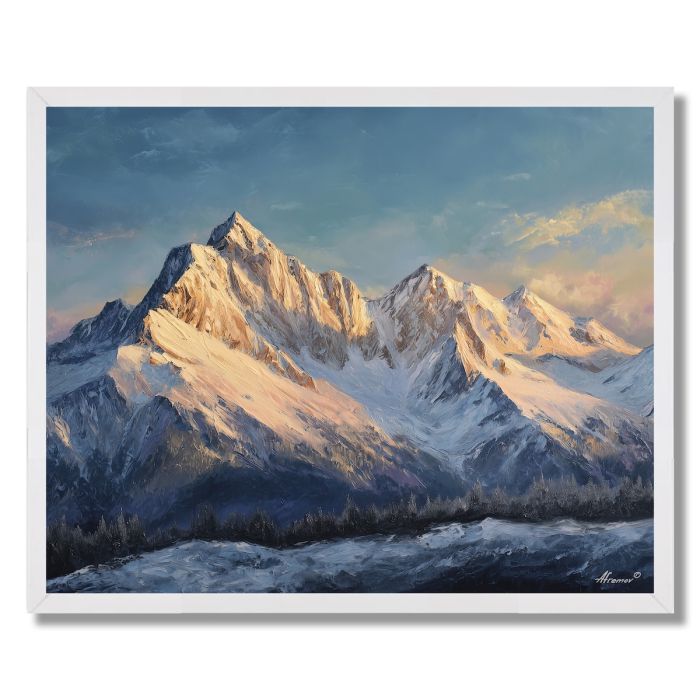 ZUGSPITZE SUNRISE - FRAMED