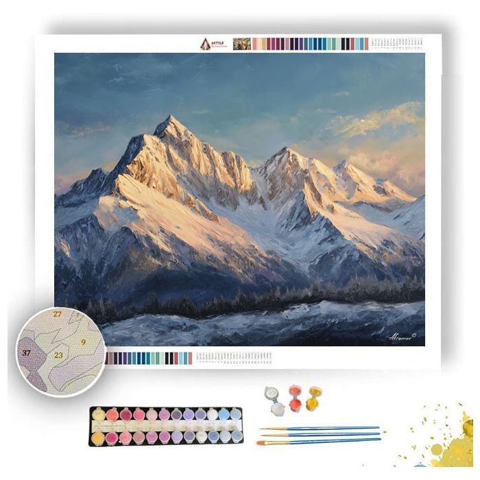 ZUGSPITZE SUNRISE - Paint by Numbers Full Kit