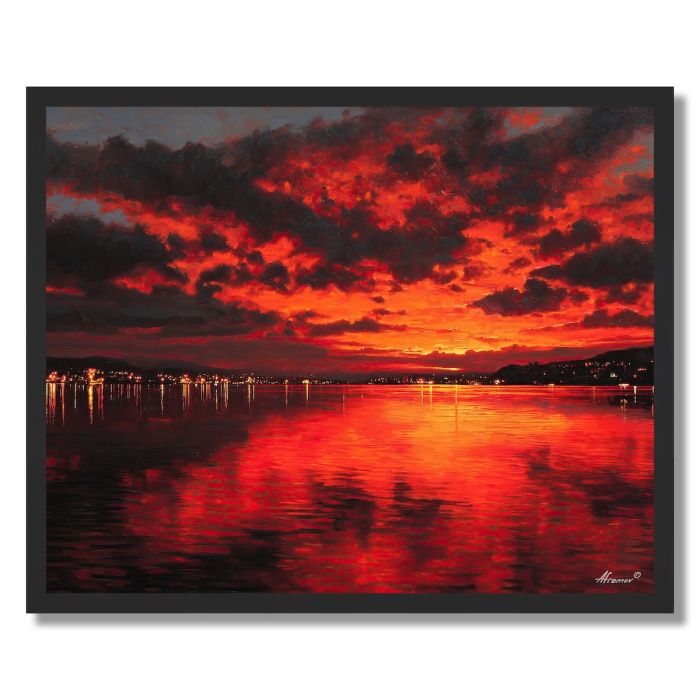 BODENSEE GLOW - FRAMED