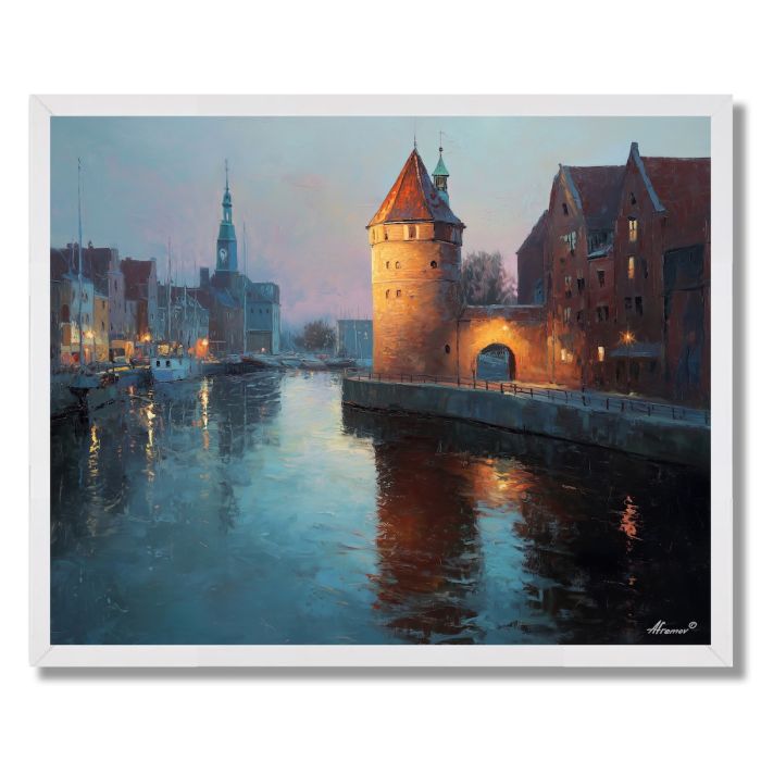 LUBECK TWILIGHT - FRAMED